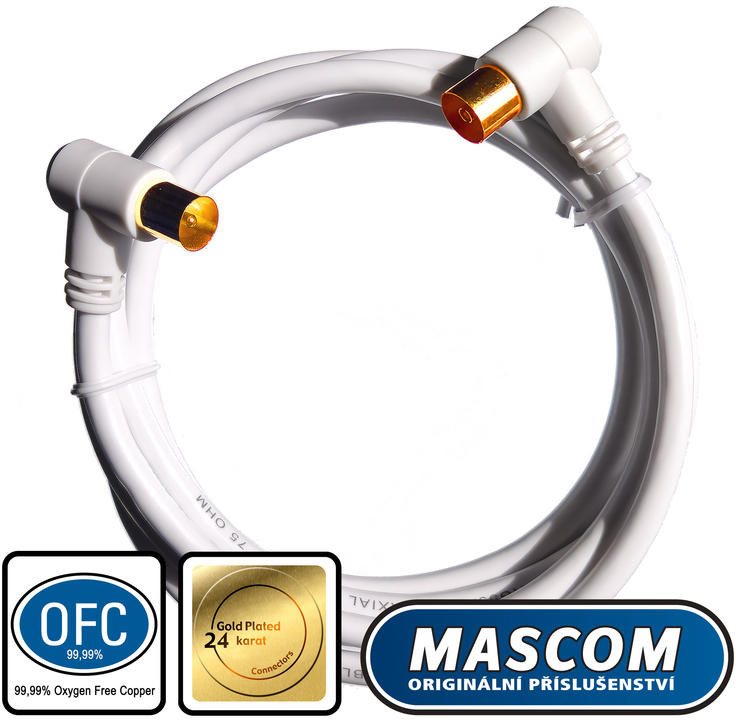 Koax kábel Mascom antennakábel 7274-100