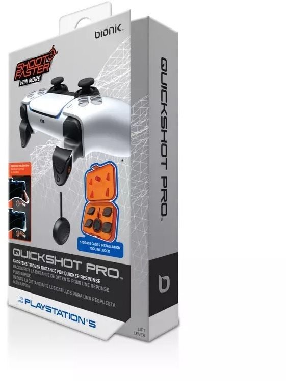 Kontroller grip Bionik Quickshot Pro - PlayStation 5