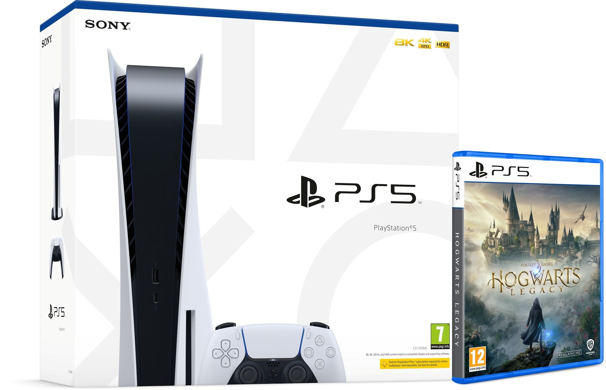 Konzol PlayStation 5 + Hogwarts Legacy
