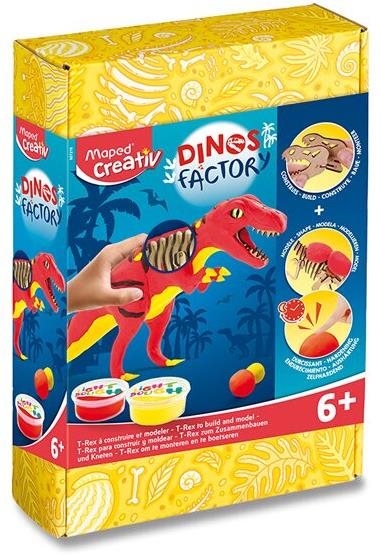 Kreatív szett MAPED Dinos Factory T-Rex kreatív készlet