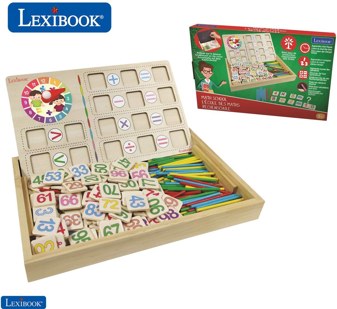 Kréta Lexibook Bio Toys® Matematikai iskola - Fadoboz táblával matematika tanuláshoz