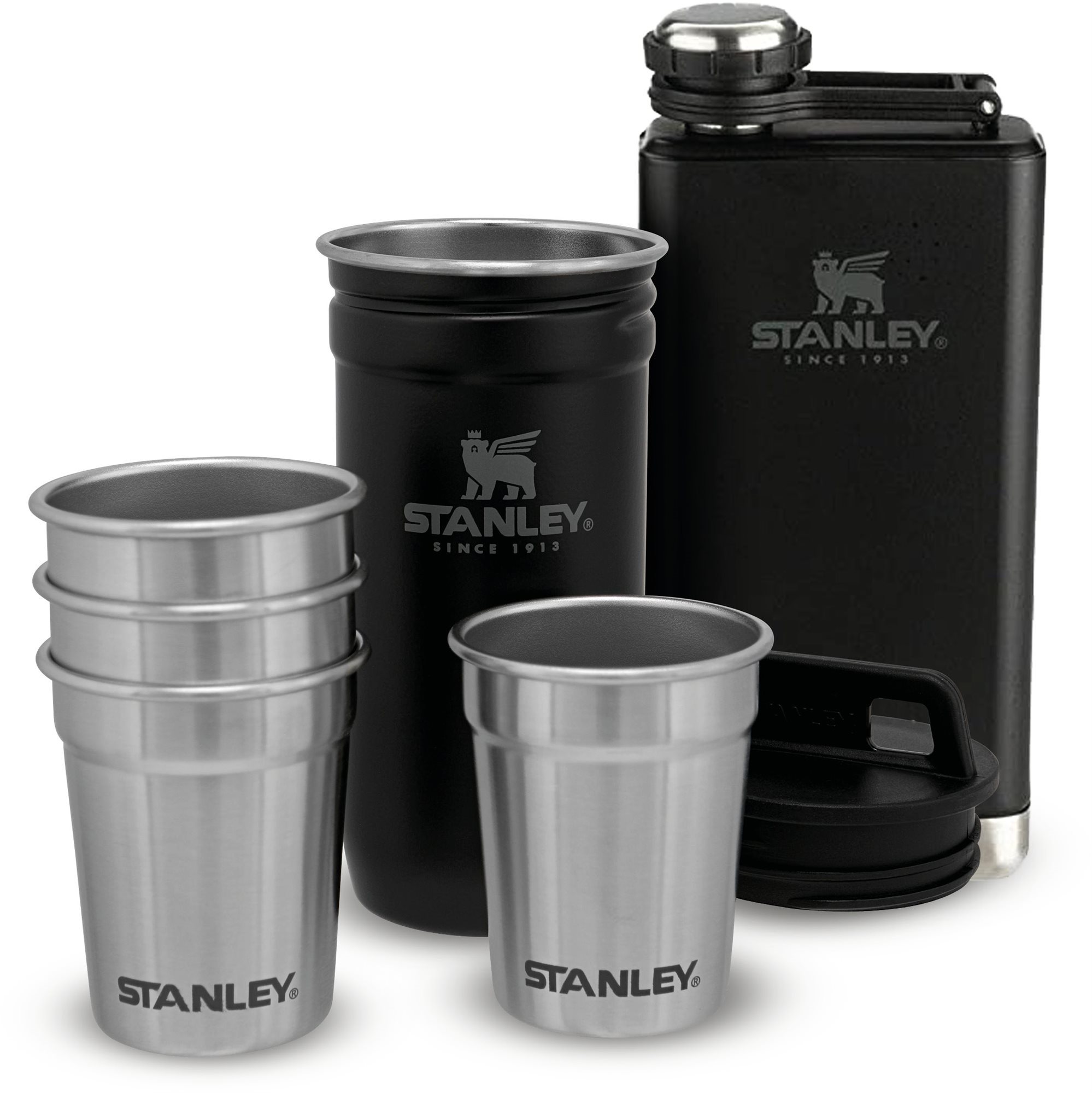 Laposüveg STANLEY ADVENTURE SERIES flaska és feles 4 db-os ajándék szett