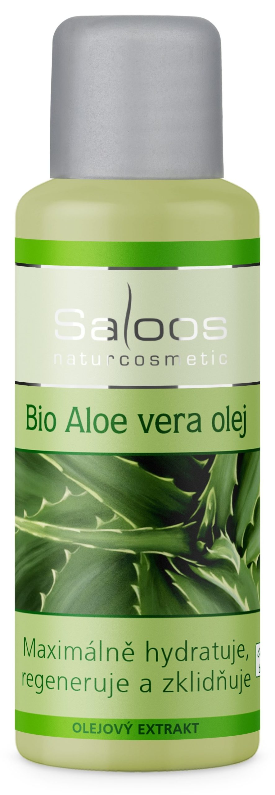 Masszázsolaj SALOOS Bio Aloe Vera Olajkivonat 50 ml