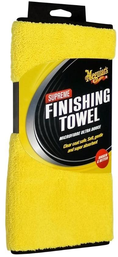 Mikroszálas törlőkendő Meguiar's Supreme Finishing Towel - extra vastag mikroszálas törülköző