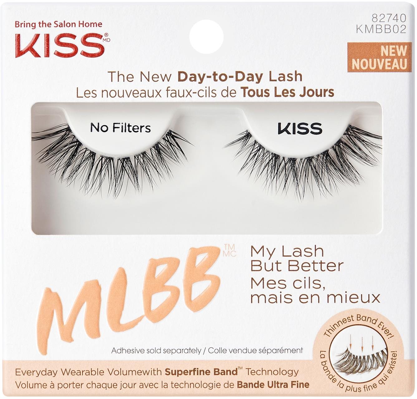 Ragasztható műszempilla KISS MLBB Lashes 02