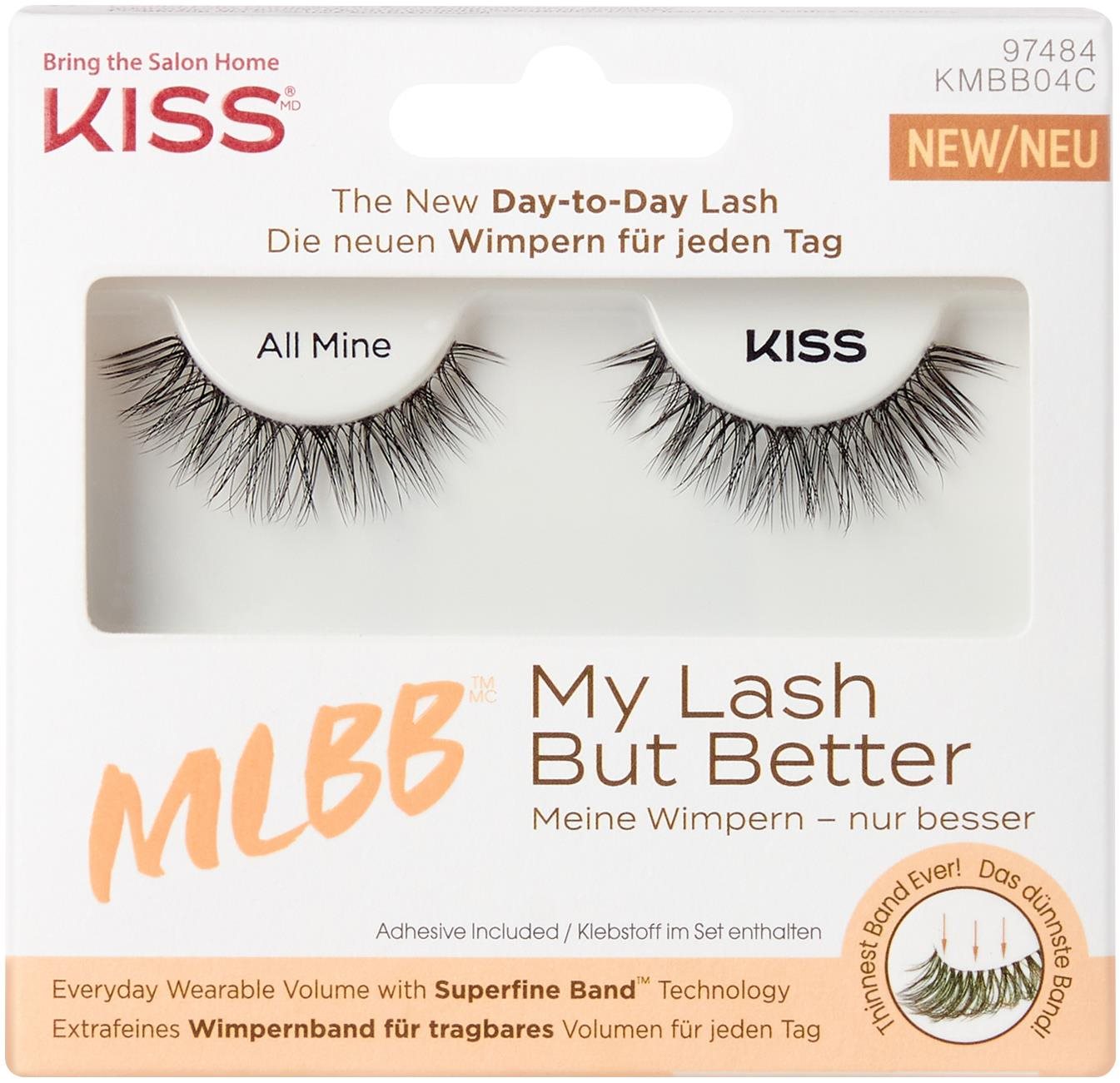 Ragasztható műszempilla KISS MLBB Lashes 04