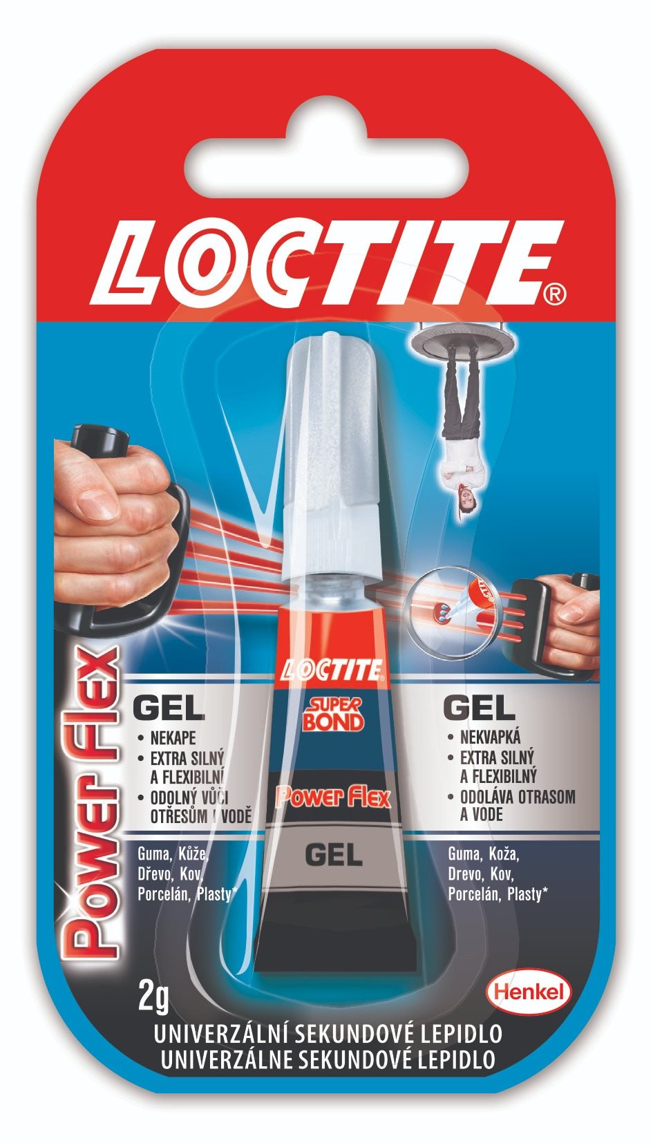 Ragasztó LOCTITE Super Bond Gel 2 g