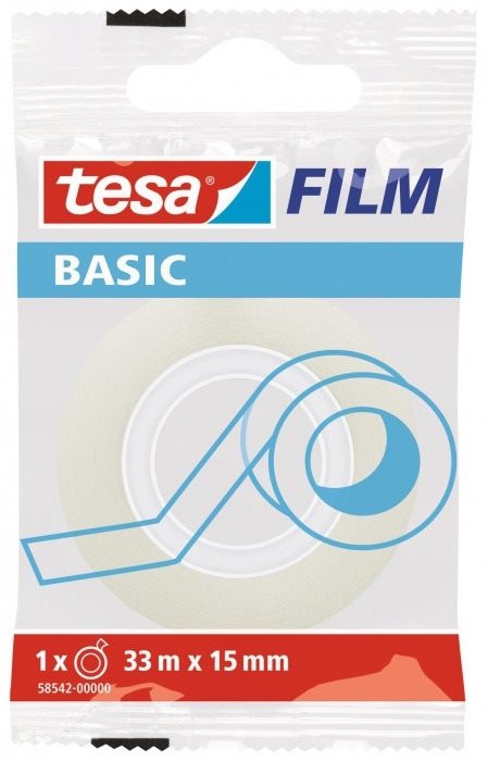 Ragasztó szalag Tesa BASIC 15 mm x 33 m