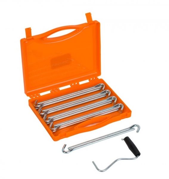 Ruhacsipesz Vango Anchor Peg Set Silver