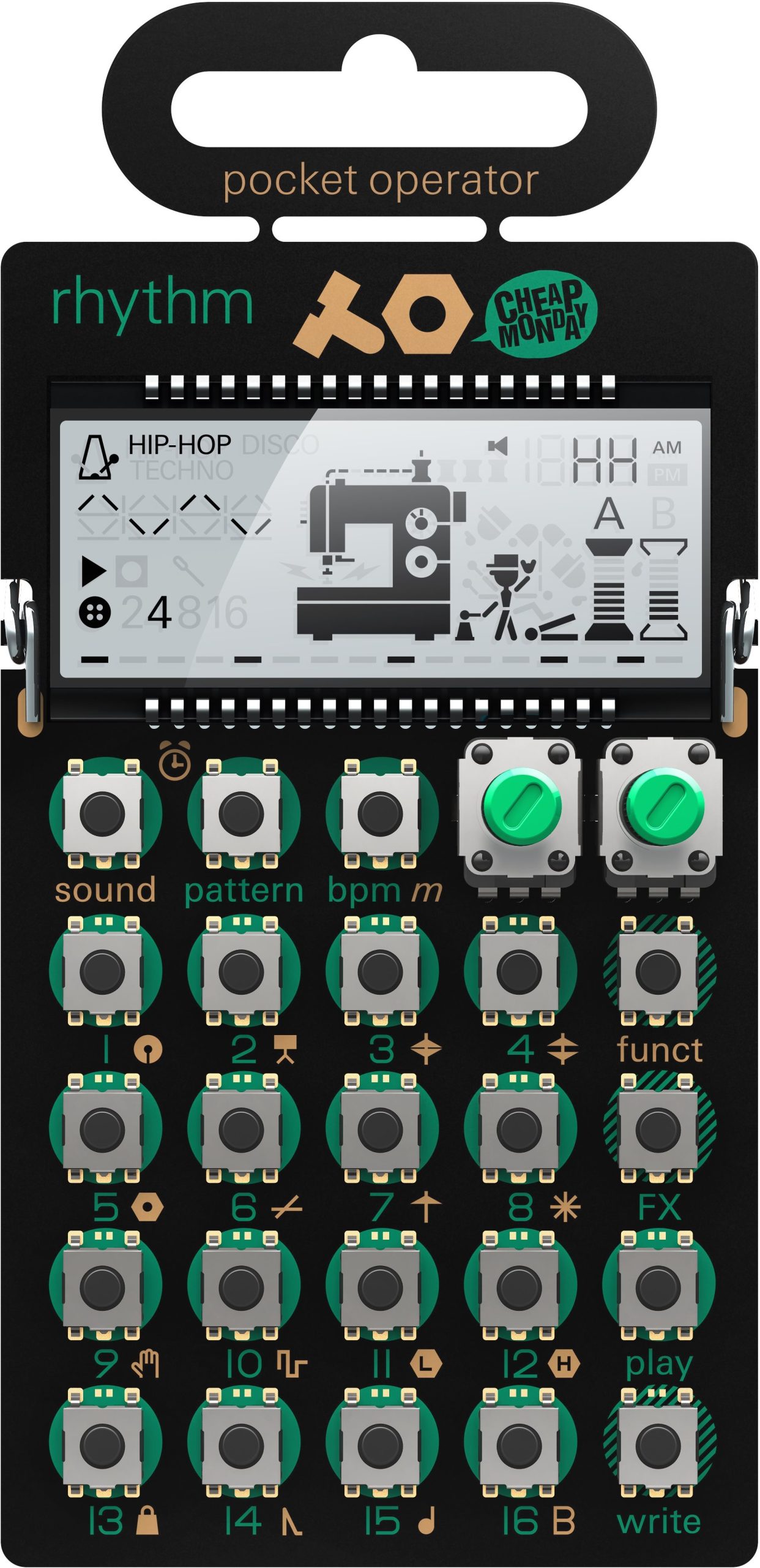 Szintetizátor TEENAGE ENGINEERING PO 12 rhythm