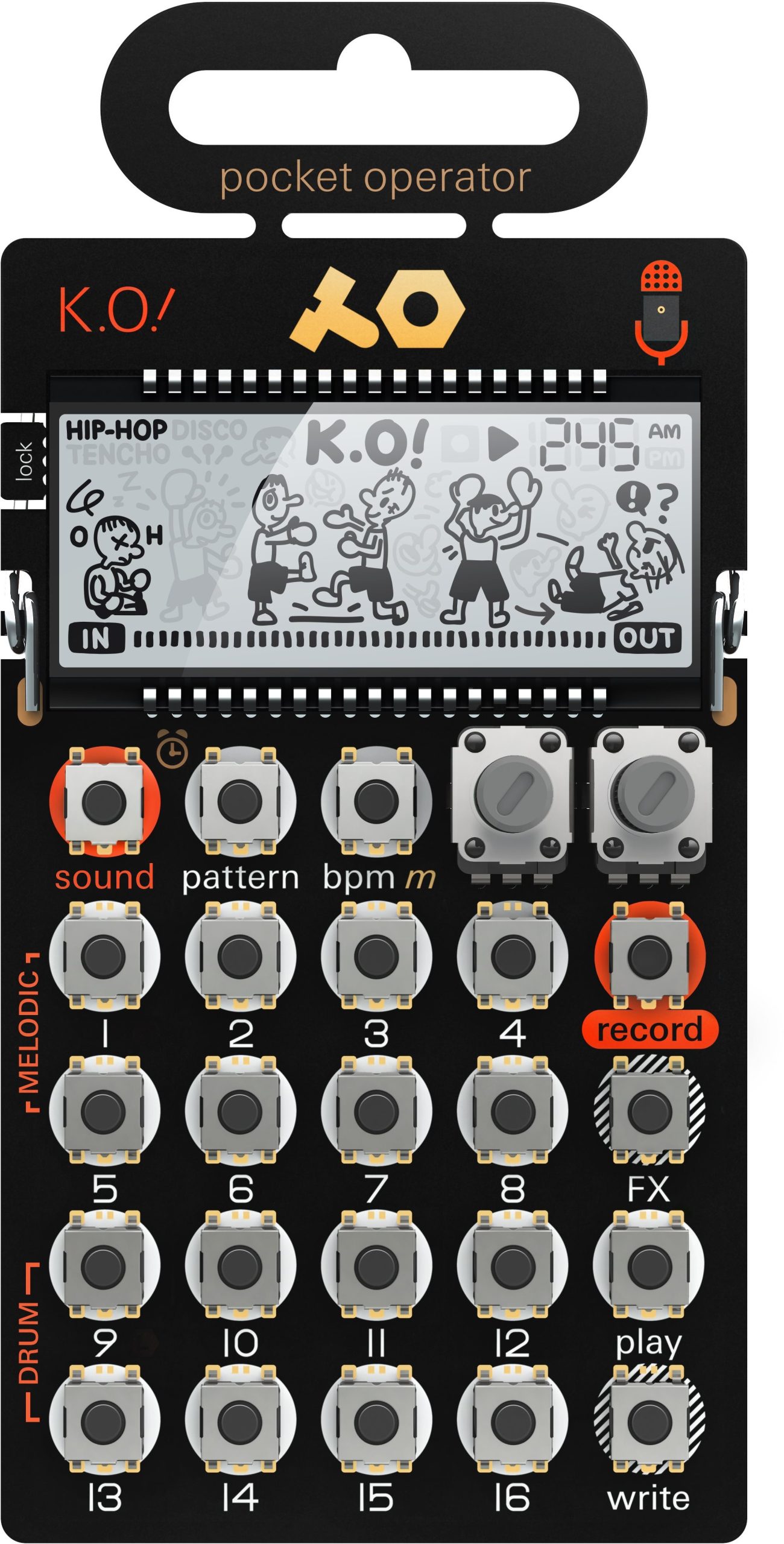 Szintetizátor TEENAGE ENGINEERING PO-33 K.O.!