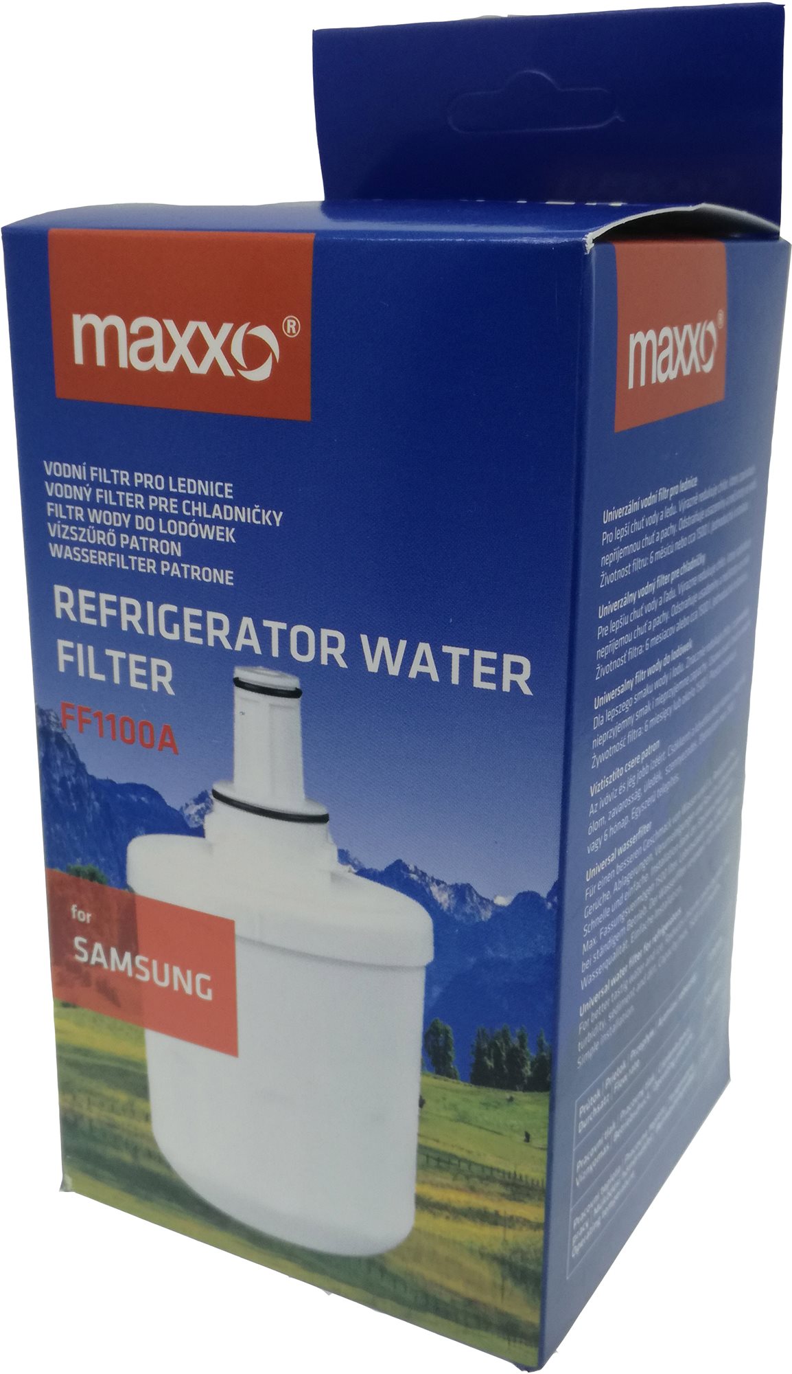 Szűrőpatron MAXXO FF1100A Csere vízszűrő a Samsung hűtőszekrényekhez