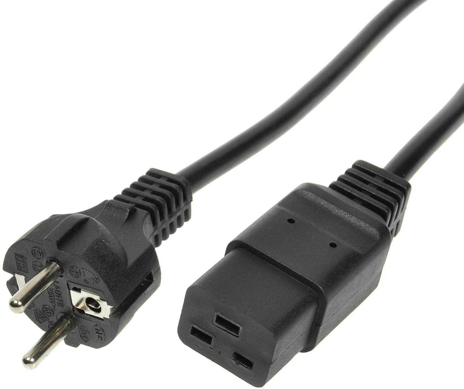 Tápkábel PremiumCord töltőkábel 230V UPS-hez 3m