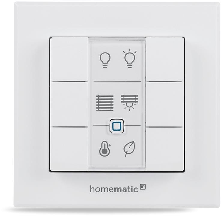 Távirányító Homematic IP falra szerelhető távirányító - 6 gomb