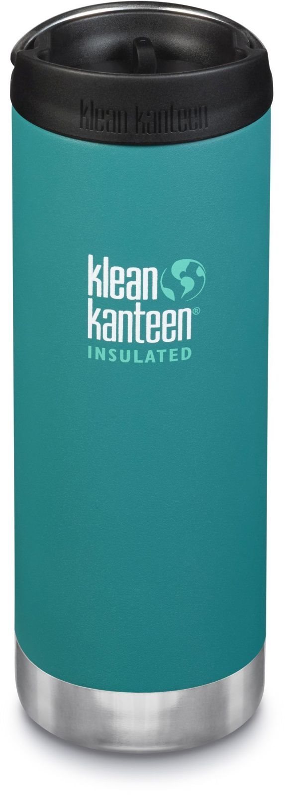 Termosz Klean Kanteen 16oz TKWide w/CC - emerald bay