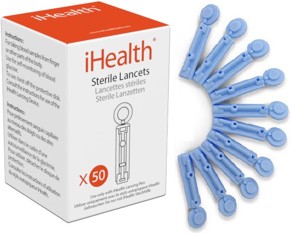 Teszter iHealth Lancety 30GI