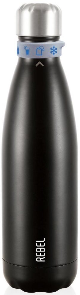 Thermo bögre LES ARTISTES Thermo palack 500 ml Rebel Black A-1998