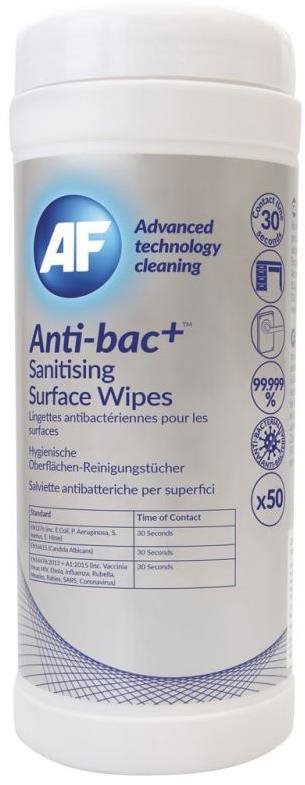 Tisztítókendő AF Anti Bac - Antibakteriális tisztító kendők