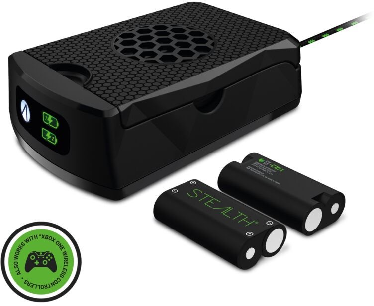 Töltőállomás STEALTH Twin Battery Charging Pack - Xbox