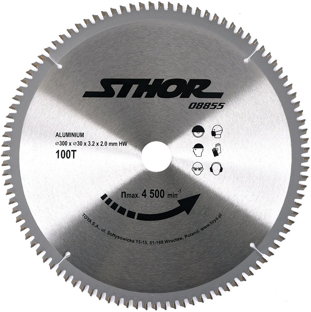 Vágótárcsa Sthor Vágótárcsa alumíniumhoz 300 x 30 mm 100z