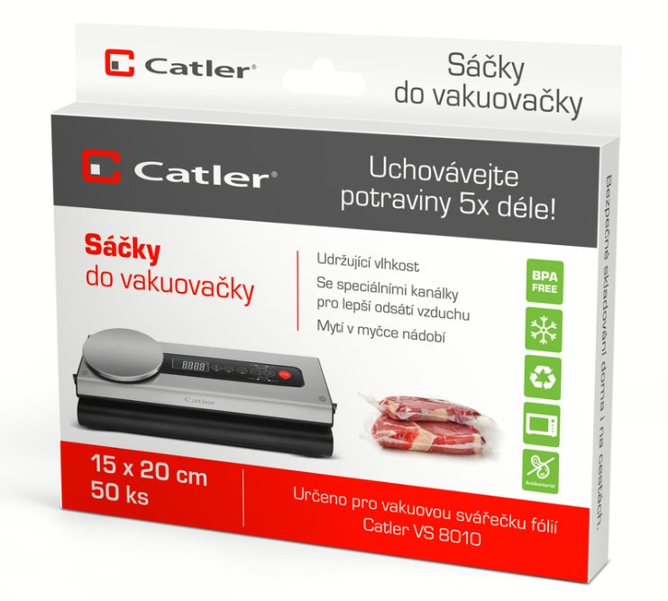 Vákuum zacskó CATLER Vákuum zacskó 15x20