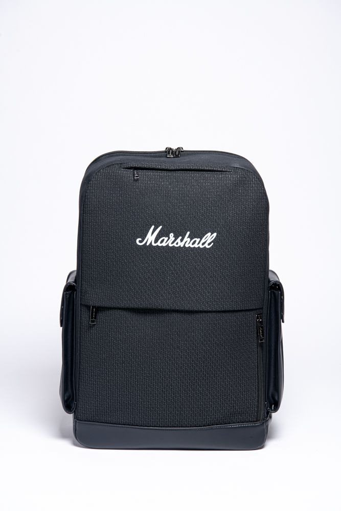 Városi hátizsák Marshall Uptown Backpack fekete / fehér