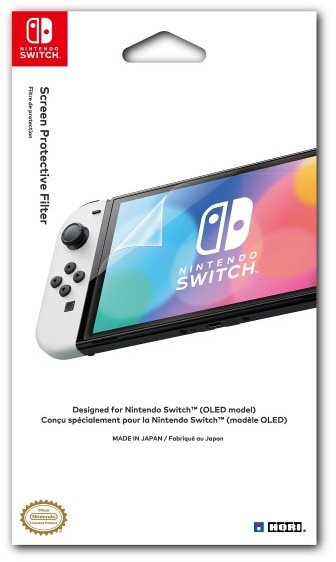 Védőfólia Hori Screen Filter - Nintendo Switch OLED