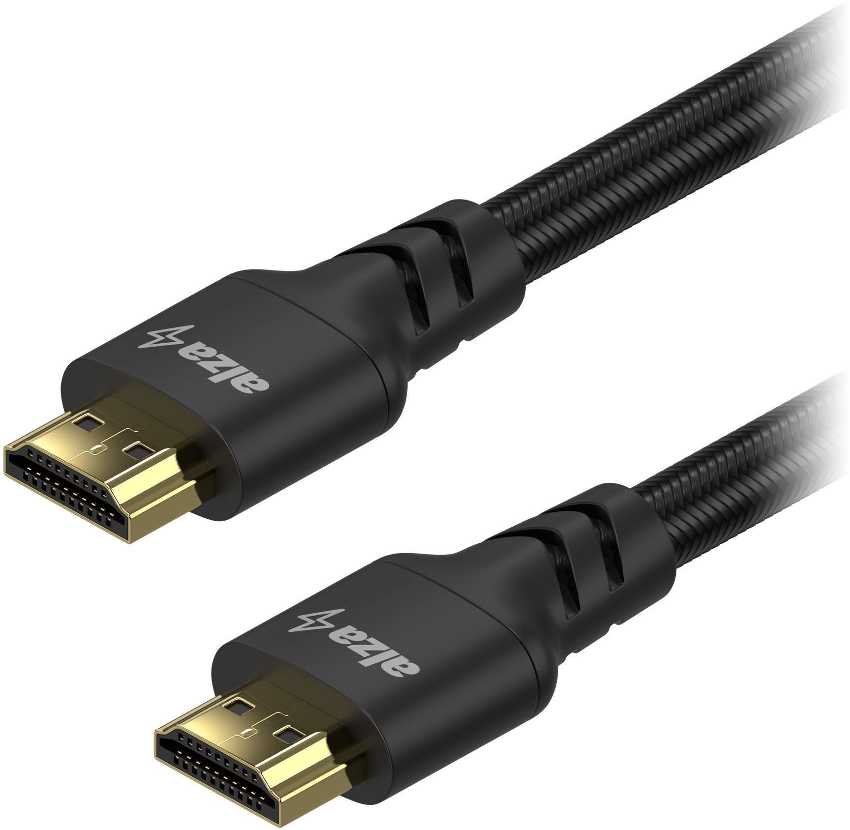 Videokábel AlzaPower AluCore HDMI 1.4 High Speed 4K 1