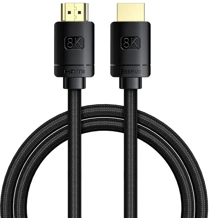 Videokábel Baseus HDMI 2.1 kábel 8 K M/M