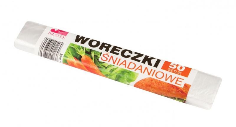 Zacskó BRATEK uzsonnatasak 50 darab