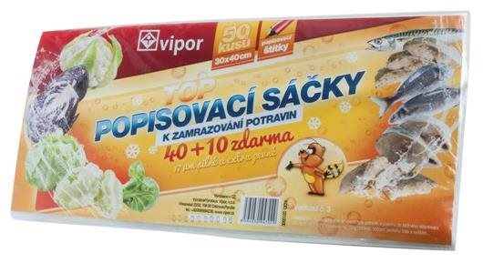 Zacskó VIPOR HDPE hűtőtasak 30 × 40 cm