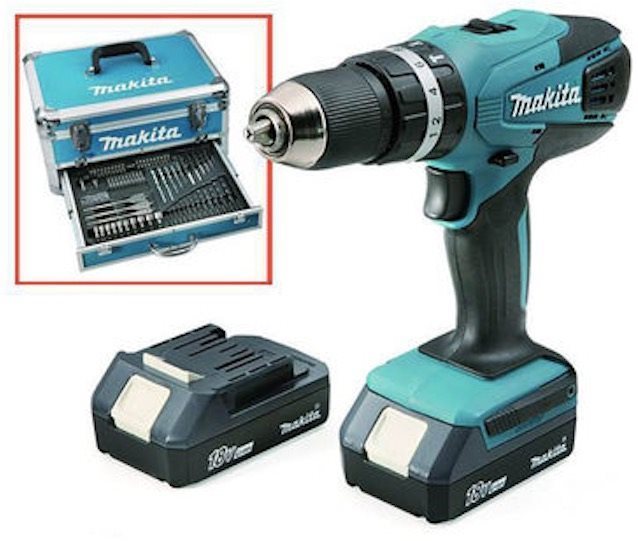 Akkus fúró Makita HP457DWEX4 18V
