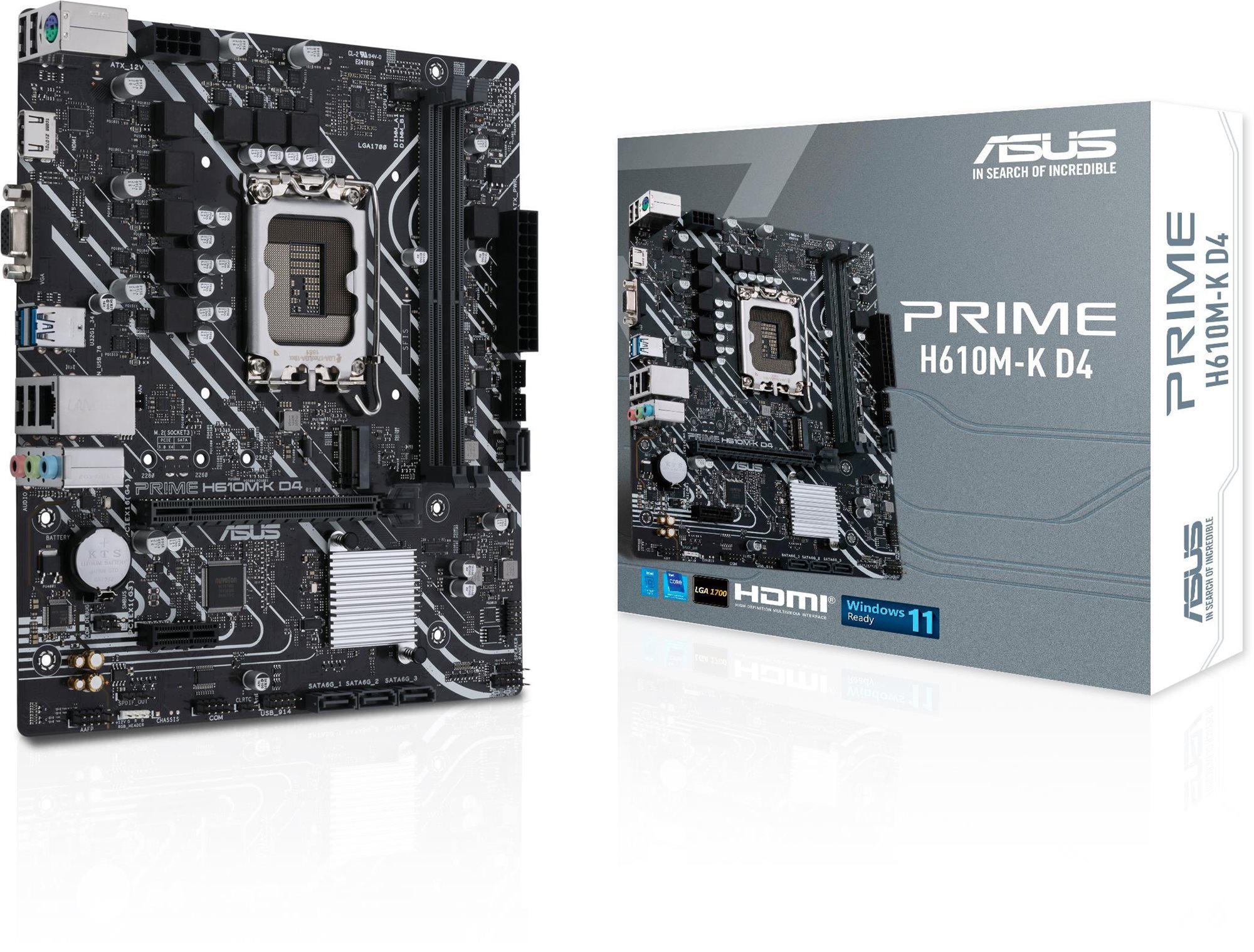 Alaplap ASUS PRIME H610M-K D4