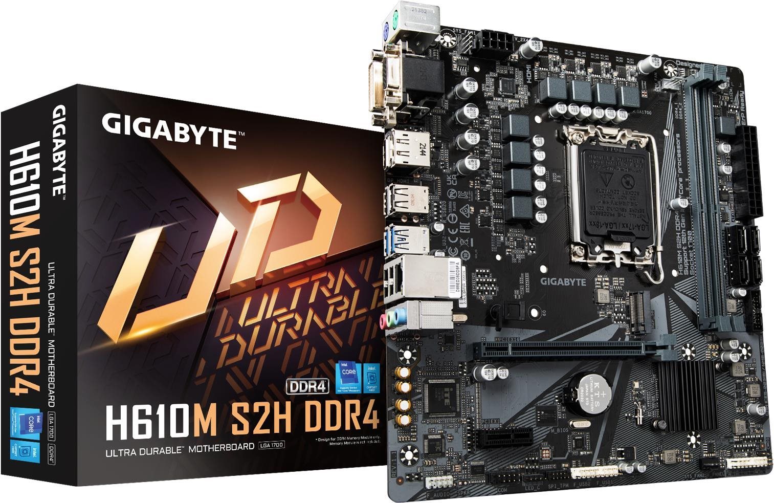 Alaplap GIGABYTE H610M S2H DDR4