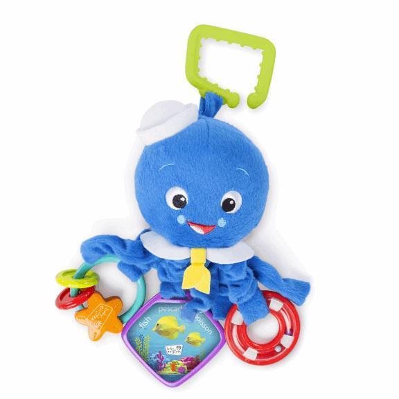Babajáték DISNEY BABY Octopus™ Foglalkoztató játék C gyűrűn - polip