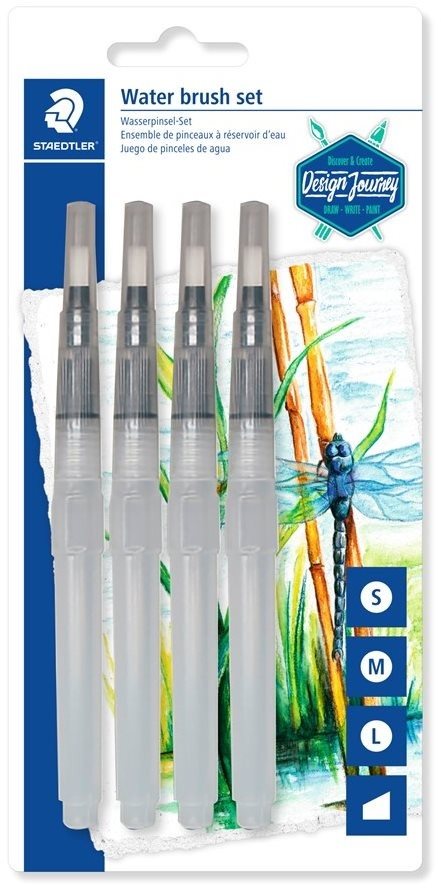 Ecset Staedtler design kefe szett Design Journey 4 méretben