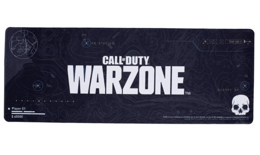 Egér és billentyűzet alátét Call Of Duty - Warzone - Gamer alátét az asztalra