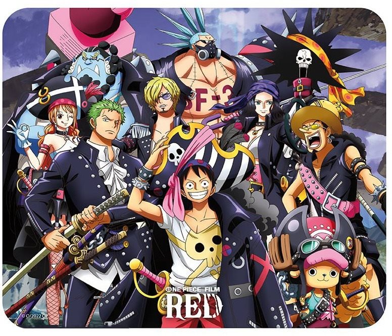 Egérpad One Piece: Red - Ready for Battle - egérpad