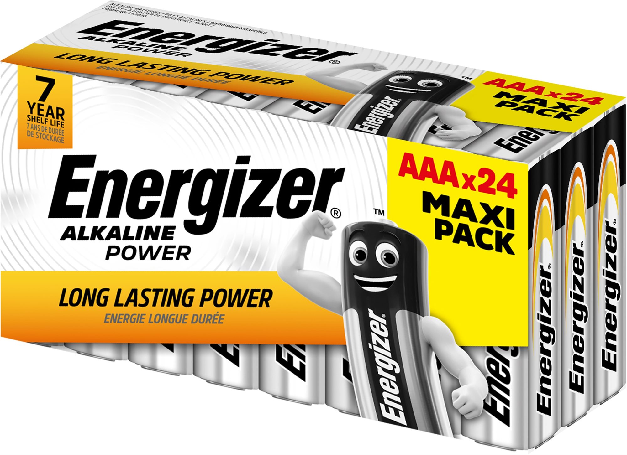 Eldobható elem Energizer Alkaline Power AAA 24 db