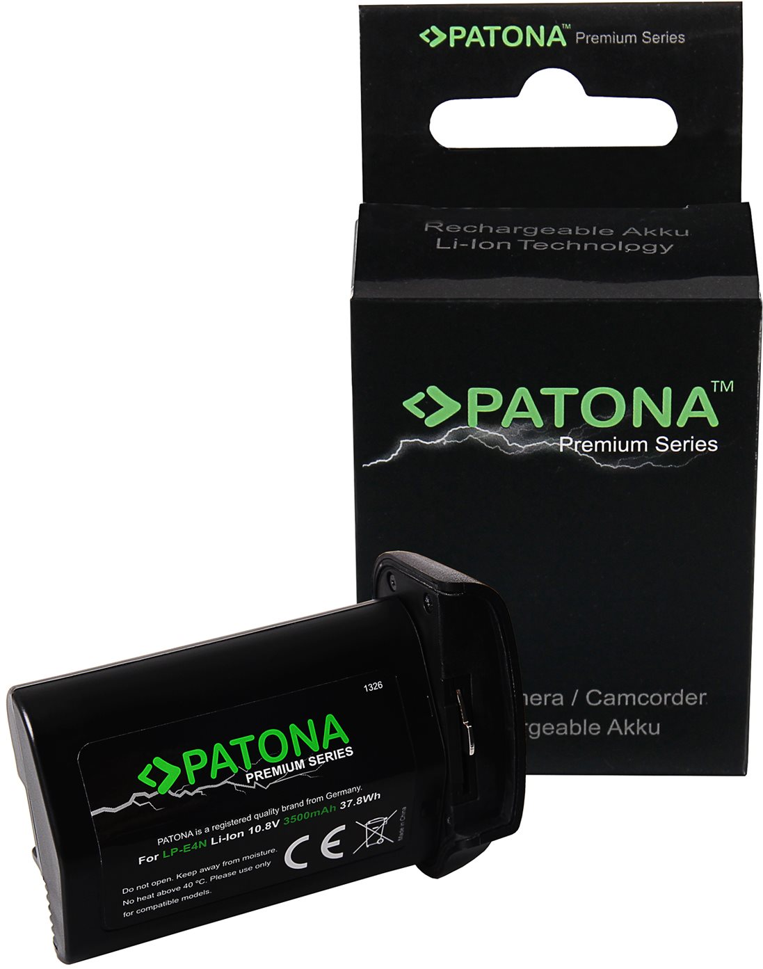 Fényképezőgép akkumulátor PATONA Canon LP-E4N 3500mAh Li-Ion PREMIUM-hoz
