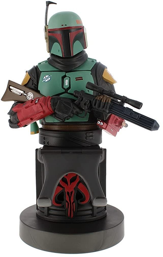 Figura Cable Guys - Star Wars Mandalorian - Boba Fett