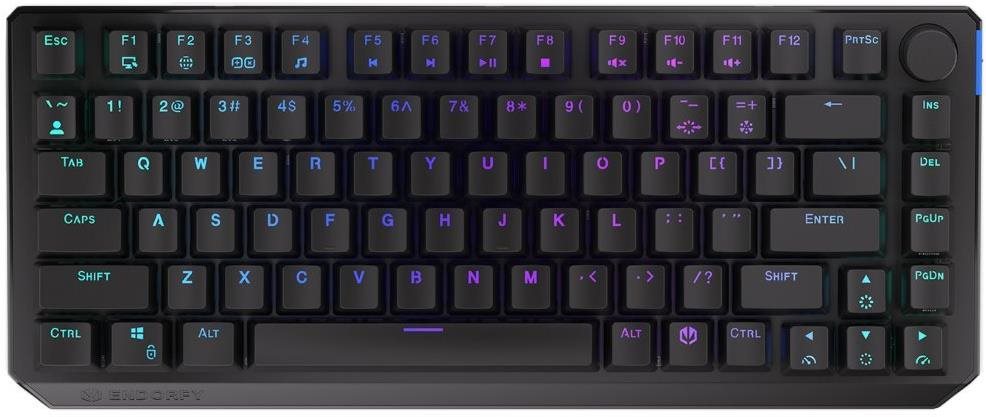 Gamer billentyűzet Endorfy Thock 75% Wireless Red