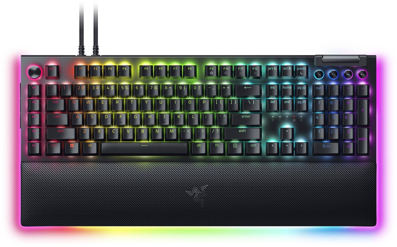 Gamer billentyűzet Razer V4 Pro (Green Switch) - US Layout