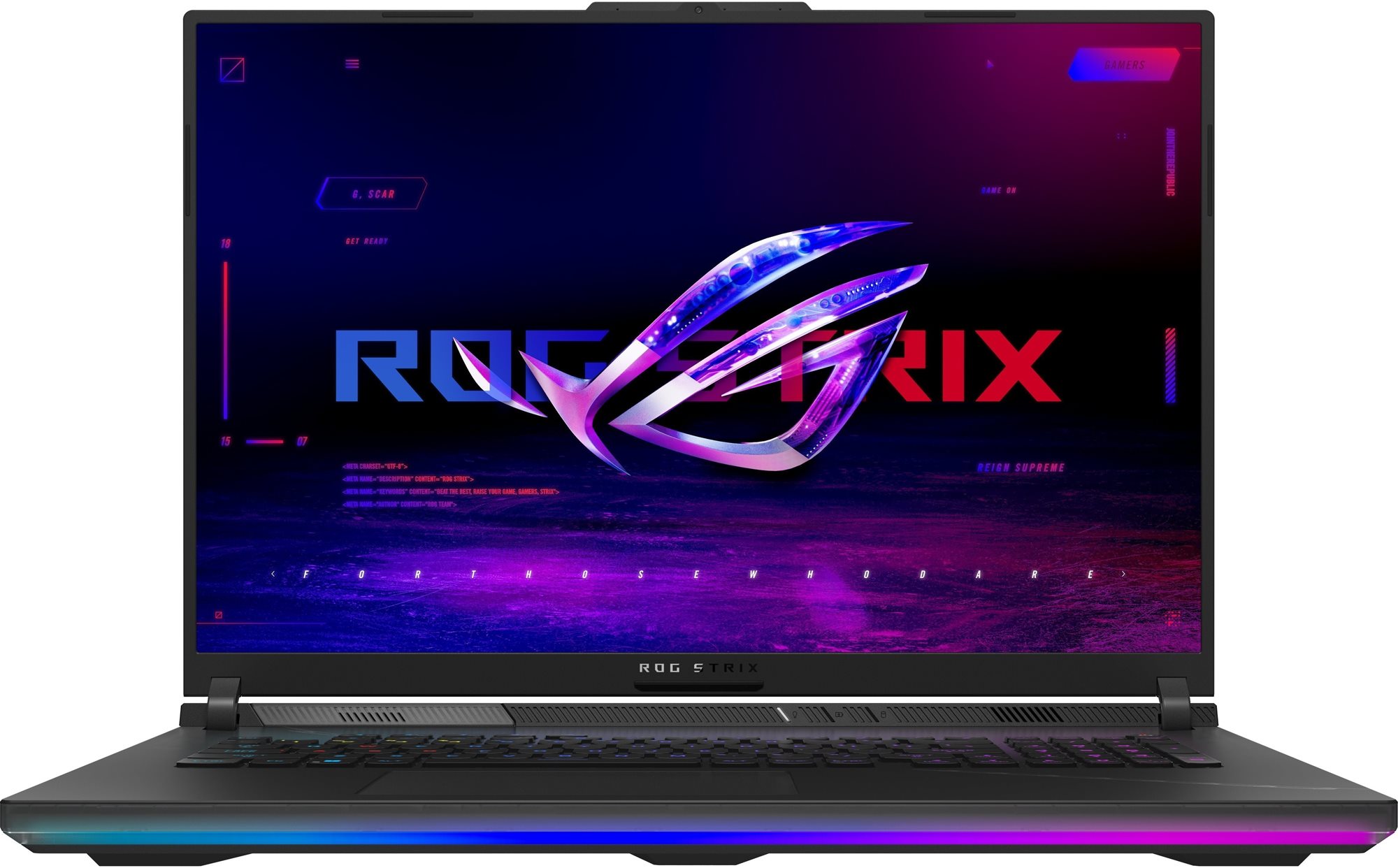 Gamer laptop ASUS ROG Scar 18 G834JY-N6077W Black