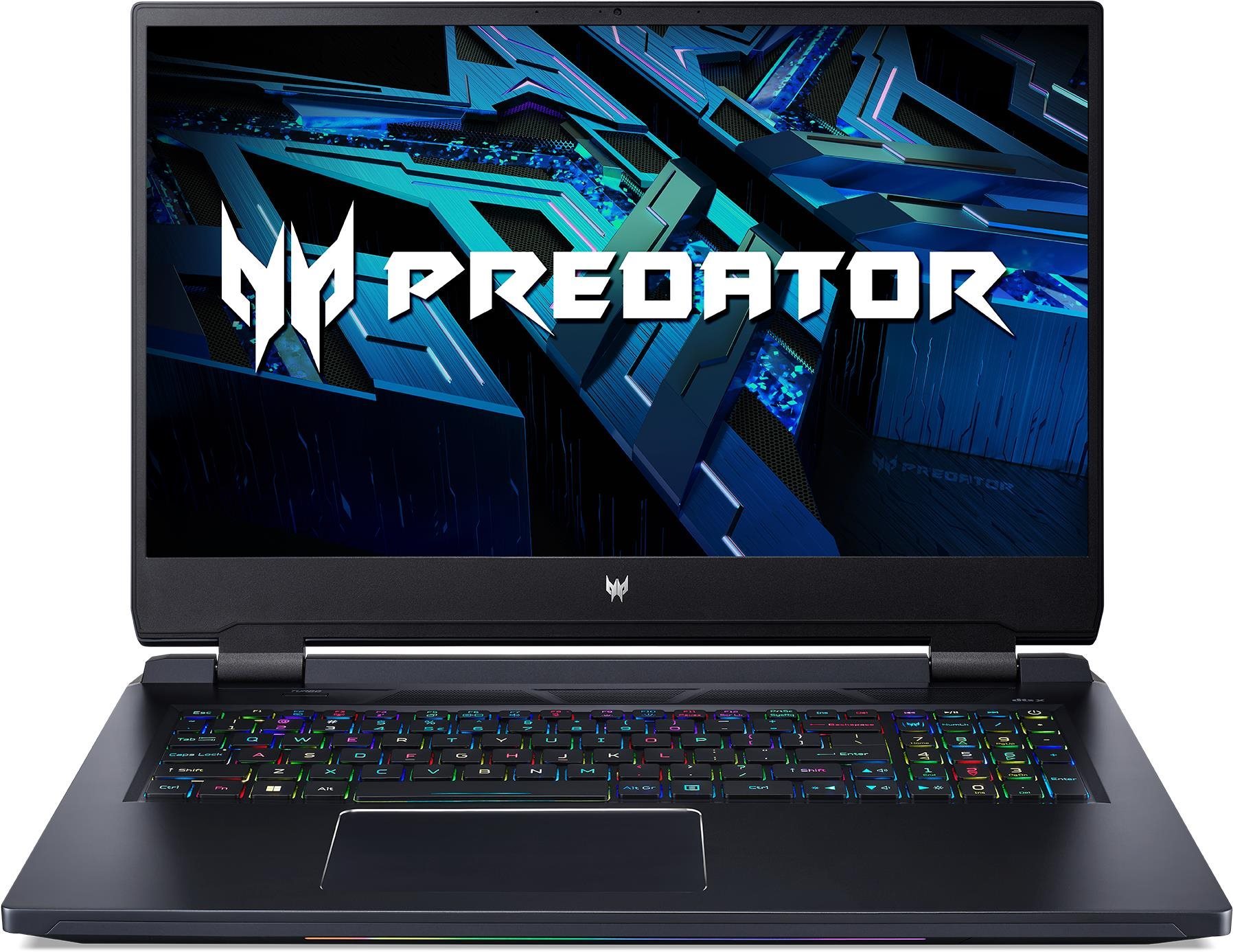 Gamer laptop Acer Predator Helios PH317-55-71D3 Fekete