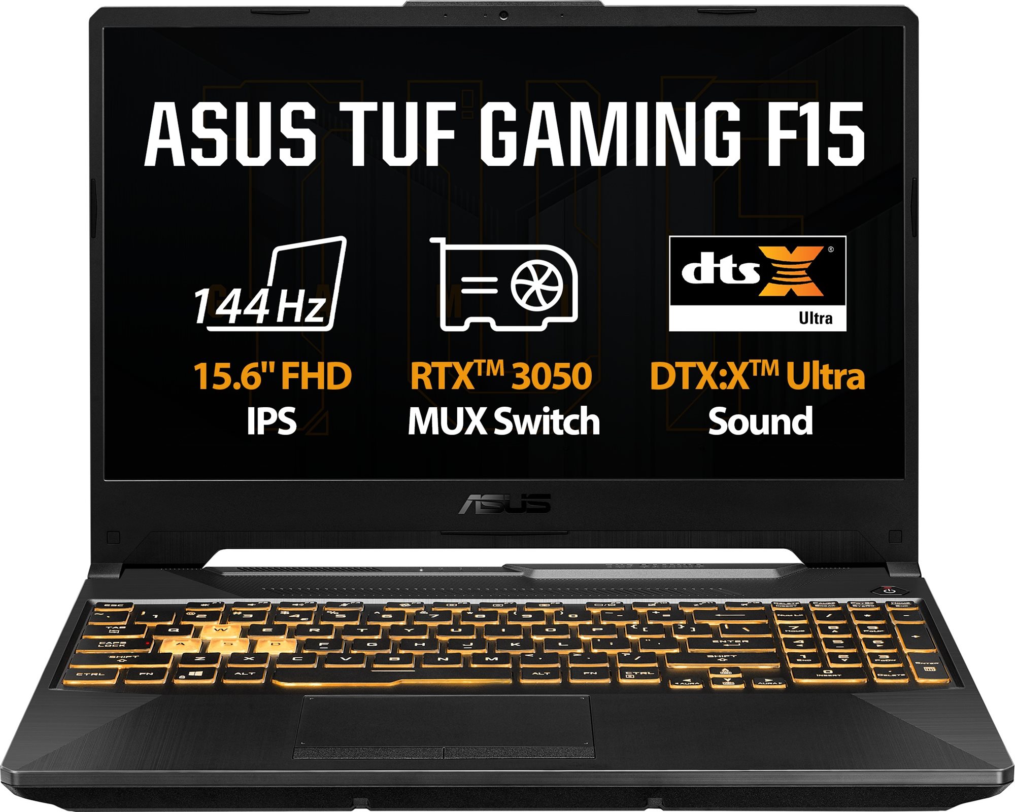 Gamer laptop Asus TUF Gaming F15 FX506HC-HN004 Graphite Black