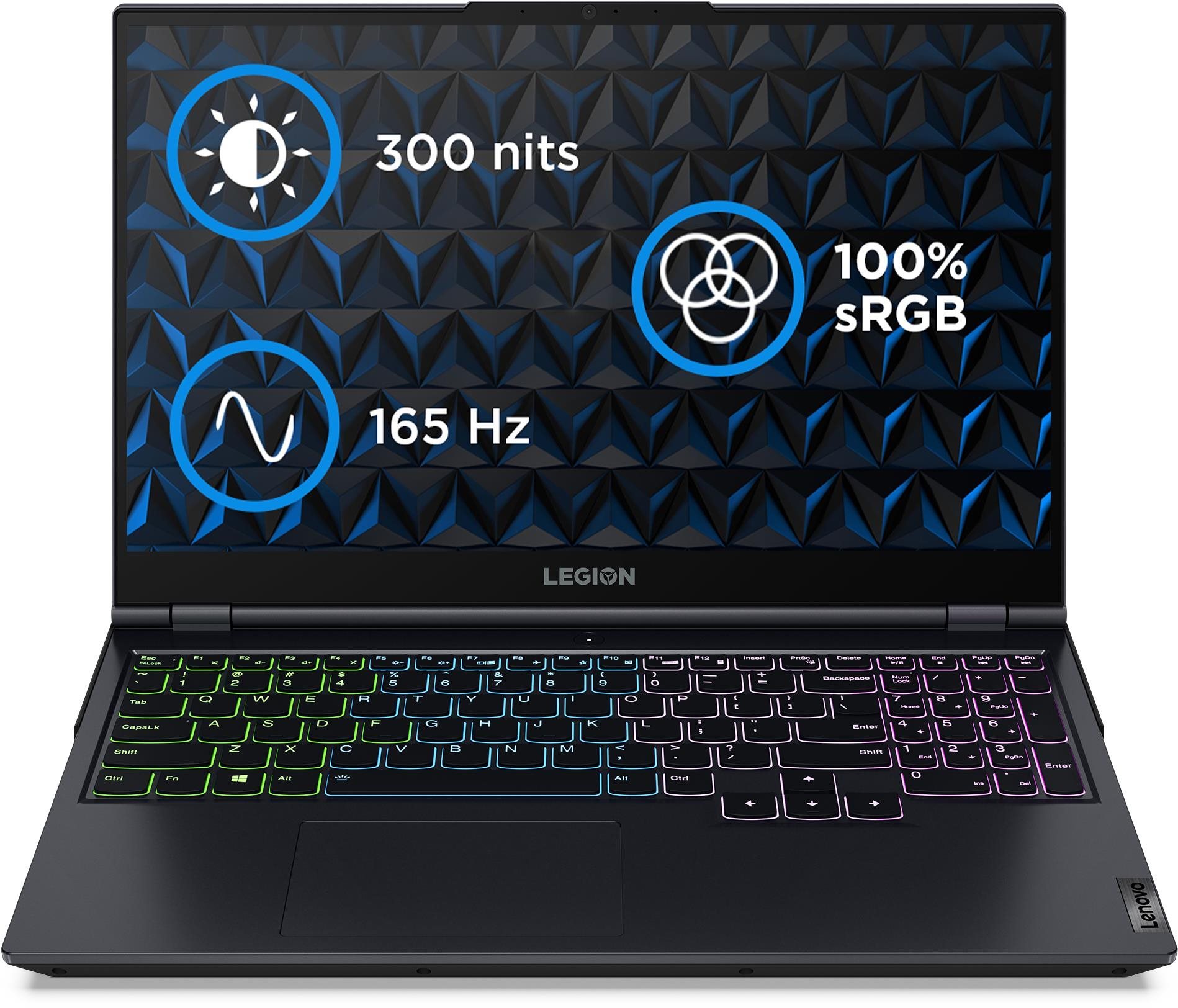 Gamer laptop Lenovo Legion 5 15ACH6H Kék