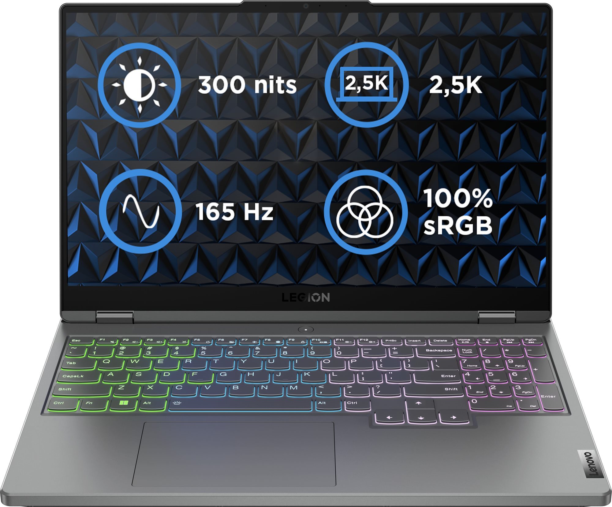 Gamer laptop Lenovo Legion 5 15IAH7H Storm Grey