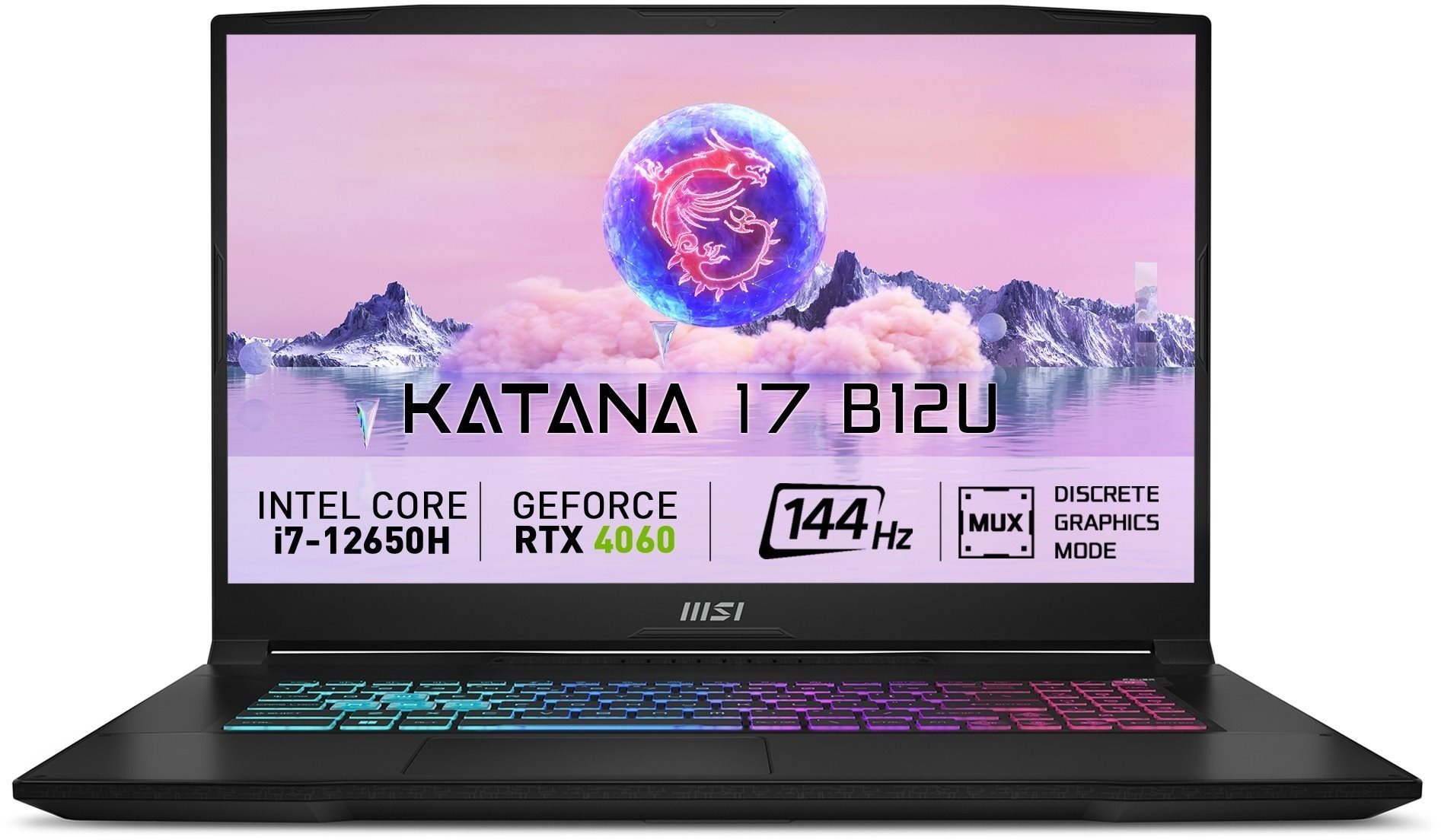 Gamer laptop MSI Katana 17 B12VFK