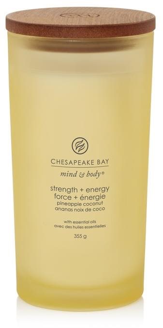 Gyertya CHESAPEAKE BAY Strength & Energy 355 g